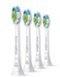 Philips Sonicare - DiamondClean Replacement Toothbrush Heads (4-pack) - White-Angle_Standard