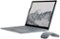Microsoft - Surface Laptop - 13.5" - Intel Core i5 - 4GB Memory - 128GB Solid State Drive - With Mouse (First Generation) - Platinum-Front_Standard 