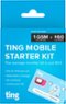 Ting - GSM Sim Card Kit for Unlocked Phone with $60 Service Credit-Front_Standard