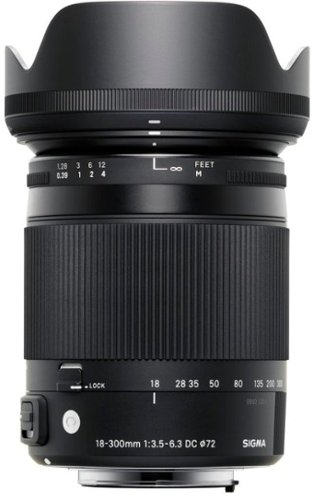 Sigma 18 300mm f/3.5 6.3 DC Macro OS HSM Optical Zoom Lens