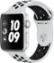 GSCR Apple Watch Nike+ Series 3 (GPS) 42mm Silver Aluminum Case with Pure Platinum/Black Nike Sport Band - Silver Aluminum - (2017)-Angle_Standard