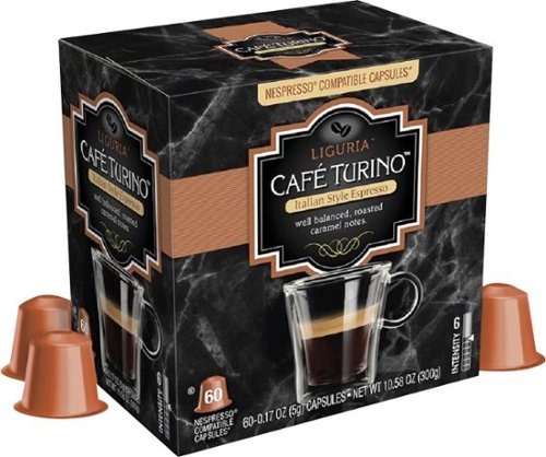 Café Turino - Liguria Espresso Capsules (60-Pack)