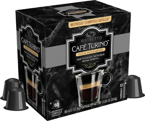  Café Turino - Ristretto Espresso Capsules (60-Pack)