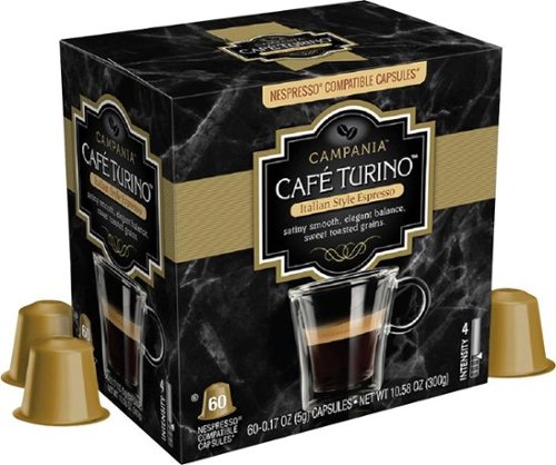  Café Turino - Campania Espresso Capsules (60-Pack)