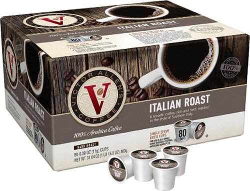  Victor Allen's - Italian Roast Coffee Pods (80-Pack)