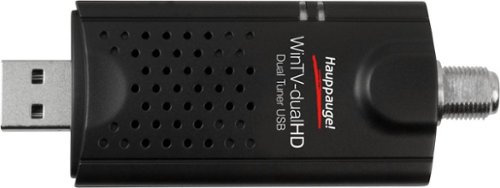  Hauppauge - WinTV-dualHD Cordcutter - Black