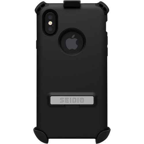  Seidio - Case for Apple iPhone X and XS - Black