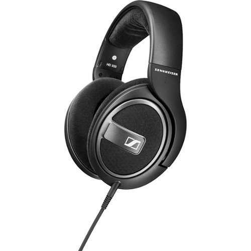 Sennheiser - HD 559 Wired Open Back Over-the-Ear Headphones - Black