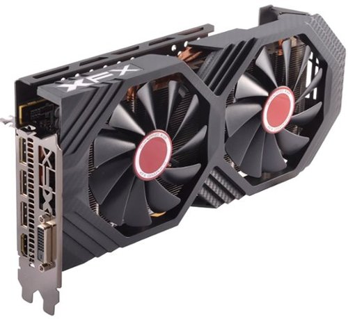 XFX AMD Radeon RX 580 GTS XXX Edition 8GB GDDR5 PCI Express 3.0 Graphics Card - Black GLOBAL SHIPPING