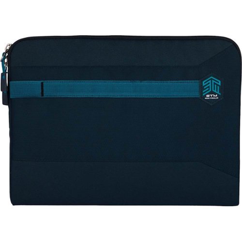 STM - Summary Laptop Sleeve - Dark navy-Front_Standard 