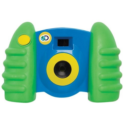 Discovery Kids - 0.3-Megapixel Digital Camera - GreenBlue solid-Front_Standard 