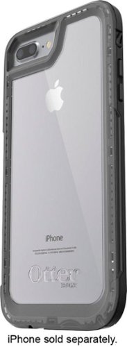  OtterBox - Pursuit Series Case for Apple® iPhone® 7 Plus and 8 Plus - Black/Clear