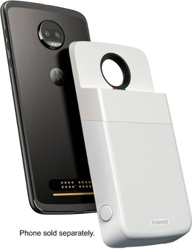 Motorola Moto Mods Polaroid Insta-Share Printer - White WORLDWIDE DELIVERY