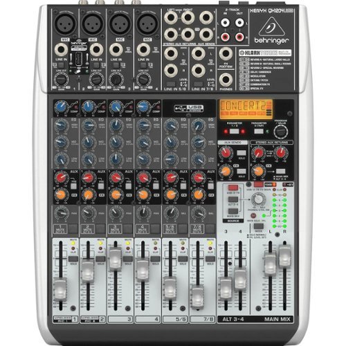 Behringer XENYX Premium 12 Input 2/2 Bus Analog Mixer Black - Best Buy