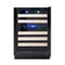 Vinotemp - 24-Inch Panel-Ready Wine Cooler - Black-Front_Standard