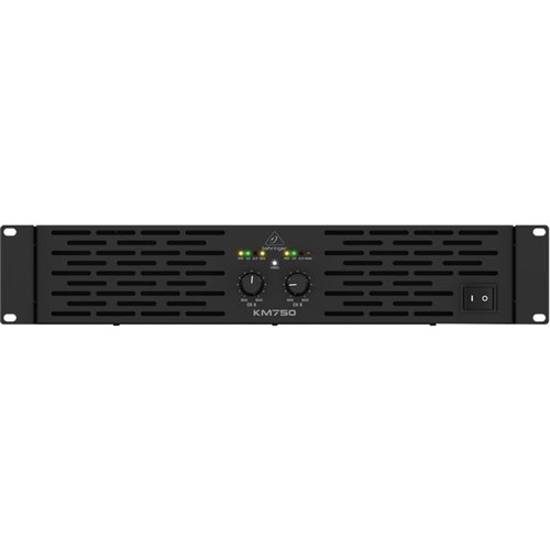 Behringer - 800W 2.0-Ch. Power Amplifier - Black-Front_Standard 