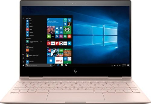 Spectre x360 2-in-1 13.3" Touch-Screen Laptop - Intel Core i7 - 16GB Memory - 360GB Solid State Drive - HP finish in pale rose gold-Front_Standard 