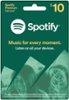 Spotify - $10 Gift Card-Front_Standard