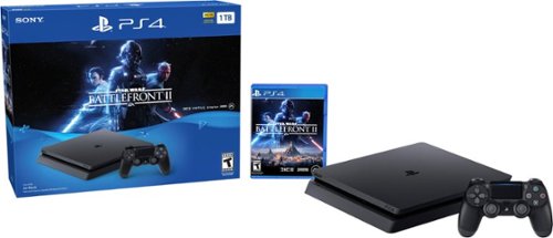  Sony - PlayStation 4 1TB Star Wars Battlefront II Console Bundle - Jet Black