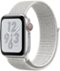 Apple Watch Nike+ Series 4 (GPS + Cellular) 40mm Silver Aluminum Case with Summit White Nike Sport Loop - Silver Aluminum - (2015)-Left_Standard