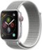 Apple Watch Series 4 (GPS + Cellular) 44mm Silver Aluminum Case with Seashell Sport Loop - Silver Aluminum-Left_Standard 