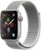 Apple Watch Series 4 (GPS + Cellular) 44mm Silver Aluminum Case with Seashell Sport Loop - Silver Aluminum - (2018)-Left_Standard