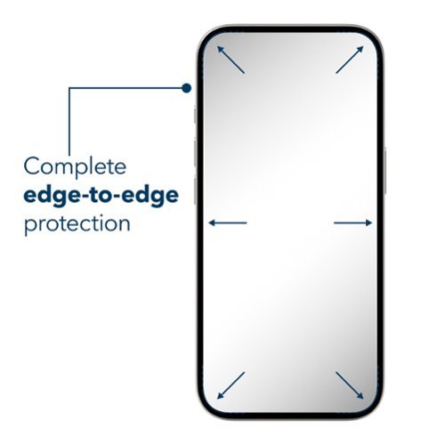 Insignia™ Glass Screen Protector with Lens Protection for Apple iPhone 17(3-Pack) - Clear BUY ONLINE