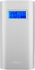 PNY - PowerPack AD5200 5,200 mAh Portable Charger for Most USB-Enabled Devices - Silver-Front_Standard