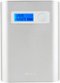 PNY - PowerPack AD10400 10,400 mAh Portable Charger for Most USB-Enabled Devices - Silver-Front_Standard