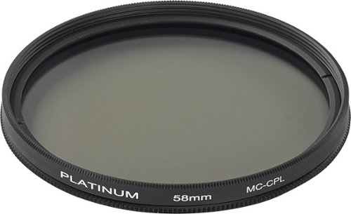 Platinum&trade; - 58mm Circular Polarizer Lens Filter