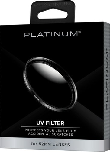 Platinum™ 52mm UV Lens Filter GLOBAL SHIPPING