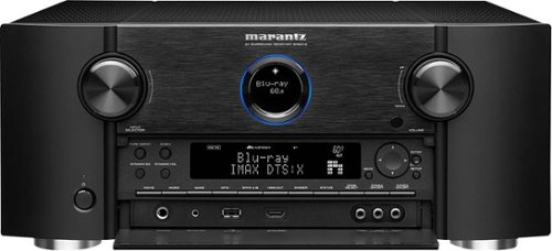 Marantz SR8012 11.2 Channel AVR, Supports Auro 3D, IMAX Enhanced, Dolby Atmos, Wireless Music Streaming & Voice Control - Black