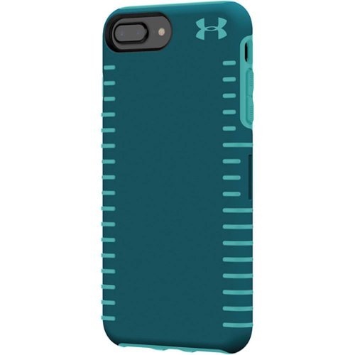 Under Armour - UA Protect Grip Case for Apple® iPhone® 6 Plus, 6s Plus, 7 Plus and 8 Plus - Tourmaline Teal/Desert Sky-Front_Standard 