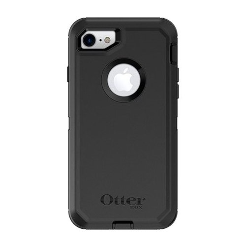 OtterBox - Defender Series Modular Case for Apple® iPhone® 7 and 8 - Black-Front_Standard 