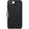 OtterBox - Strada Series Folio Case for Apple® iPhone® 7 Plus and 8 Plus - Onyx-Front_Standard