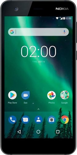  Nokia - 2 4G LTE with 8GB Memory Cell Phone (Unlocked) - Black