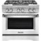 KitchenAid - 5.1 Cu. Ft. Self-Cleaning Freestanding Dual Fuel Convection Range - Imperial White-Front_Standard