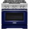 KitchenAid - 5.1 Cu. Ft. Self-Cleaning Freestanding Dual Fuel Convection Range-Front_Standard