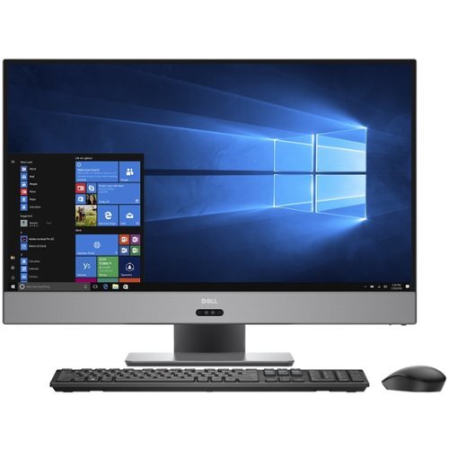 Dell - Inspiron 27" All-In-One - AMD Ryzen 5-Series - 8GB Memory - 1TB Hard Drive - Silver-Front_Standard 