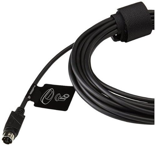 33 ft Extender Cable for Logitech GROUP Conference System - Black-Alt_View_Standard_14 