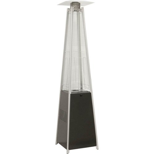 Hanover - Pyramid Patio Heater - Black-Front_Standard 