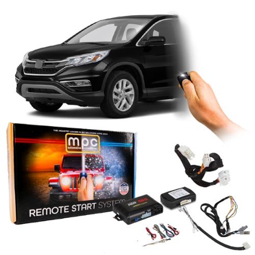 MPC - OEM Remote Activated Remote Start Kit For 2012-2015 Honda CR-V - T-Harness - Black-Front_Standard 