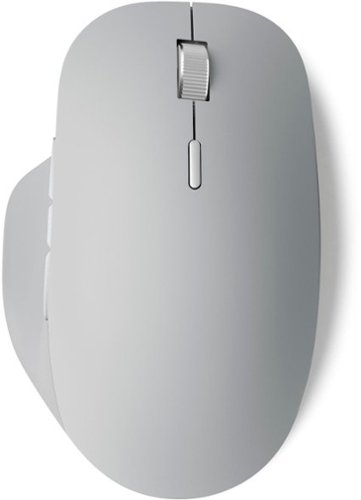  Microsoft - Surface Precision Bluetooth Optical Mouse - Gray