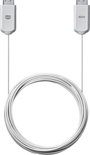  Invisible Connection 16.4' A/V Cable (Optical) for Samsung 55 - White
