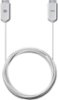 Invisible Connection 16.4' A/V Cable (Optical) for Samsung 55 - White-Front_Standard