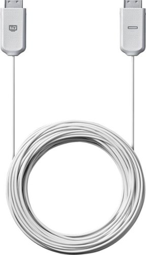 Invisible Connection 49' A/V Cable (Optical) for Samsung 55 - White-Front_Standard 