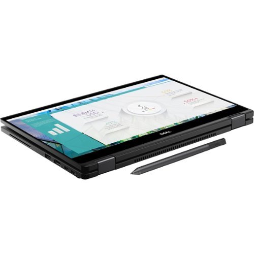 Dell - Latitude 2-in-1 13.3" Touch-Screen Laptop - Intel Core i7 - 16GB Memory - 256GB Solid State Drive - Black-Front_Standard 