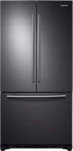  Samsung - 19.4 Cu.Ft. French Door Fingerprint Resistant Refrigerator
