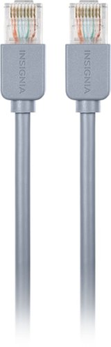 Insignia™ - 150' Cat-5e Ethernet Cable - Gray-Front_Standard 