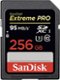 SanDisk - Extreme Pro 256GB SDXC UHS-I Memory Card-Front_Standard